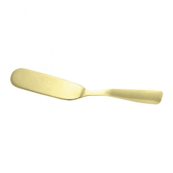 Jogo 4 Espátulas 13,5cm De Aço Inox Dourado Wolff